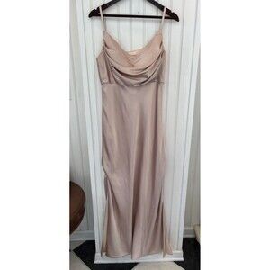revelry skye midi satin dress Skye Satin Dress